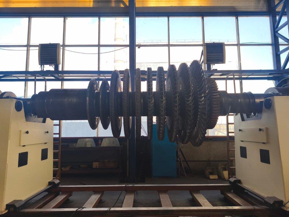 Производственная площадка по ремонту паровых турбин