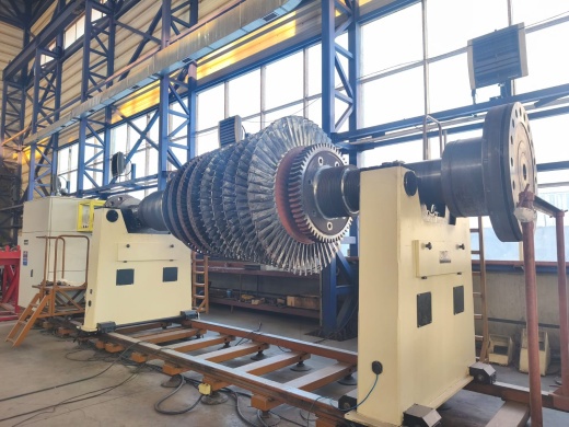 Производственная площадка по ремонту паровых турбин